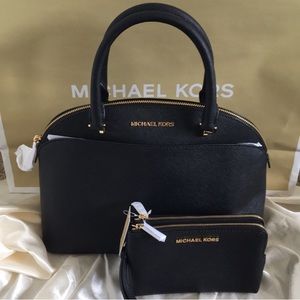 NWT Michael Kors Black Crossbody Bag & Wallet Set